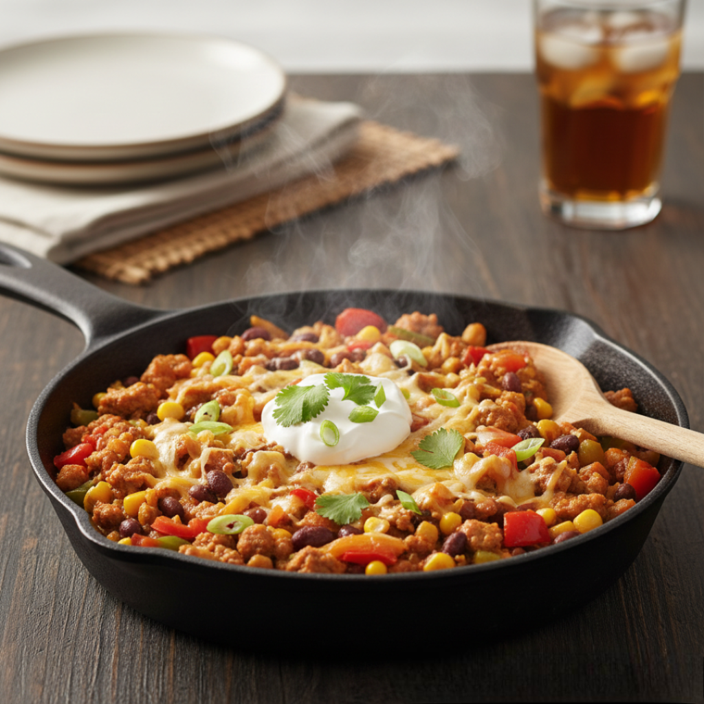 Easy Turkey Skillet for Dinner