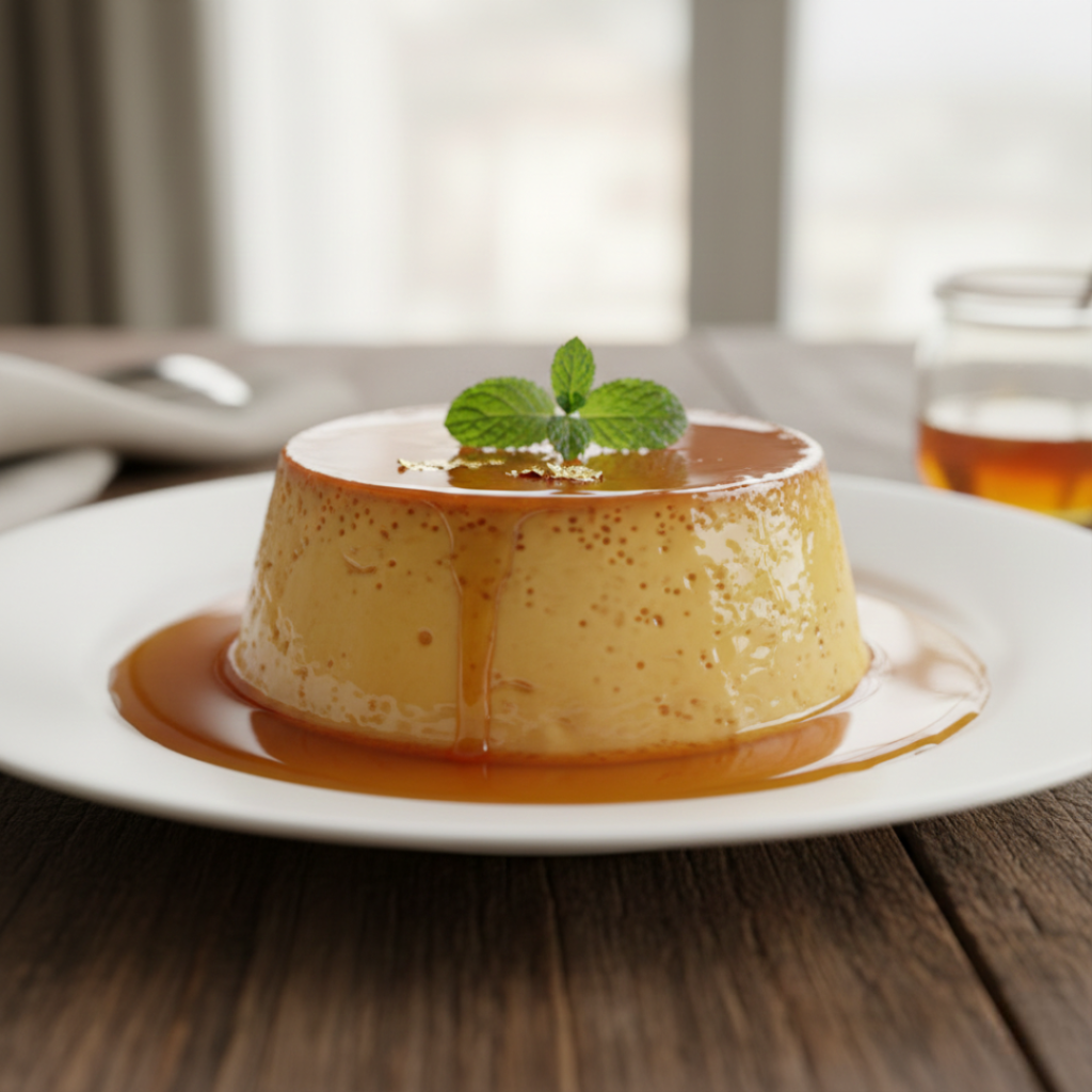 Classic Honey Flan
