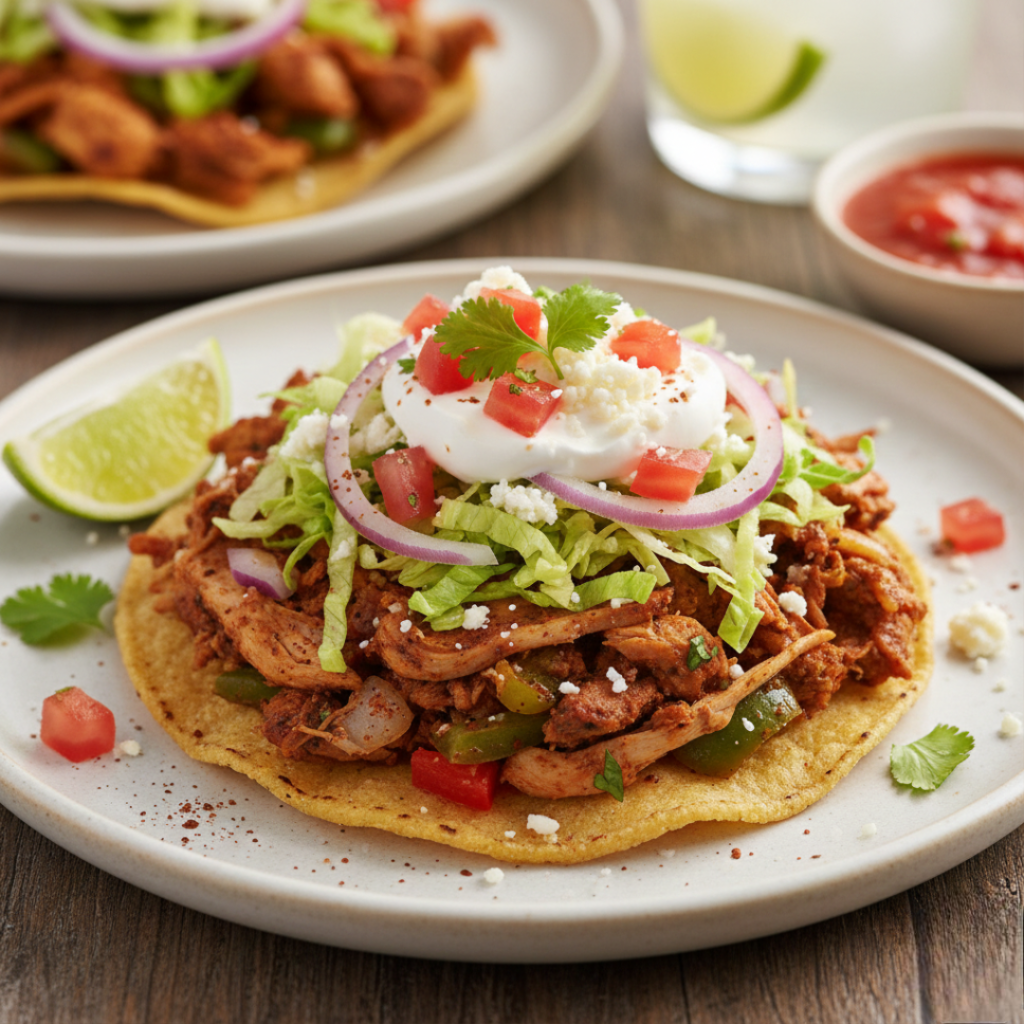 Turkey Tostada