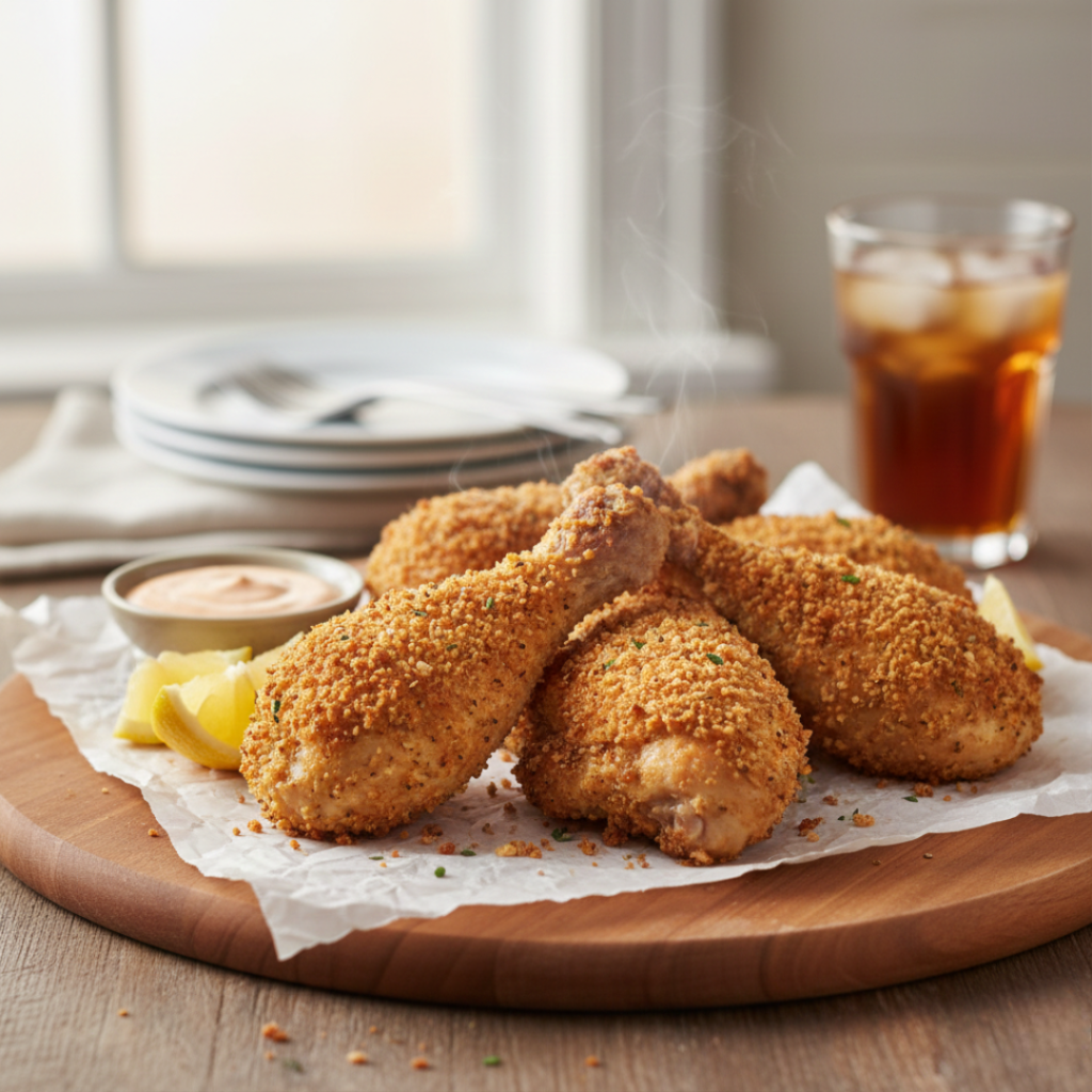 Crispy Oven Fried Chicken