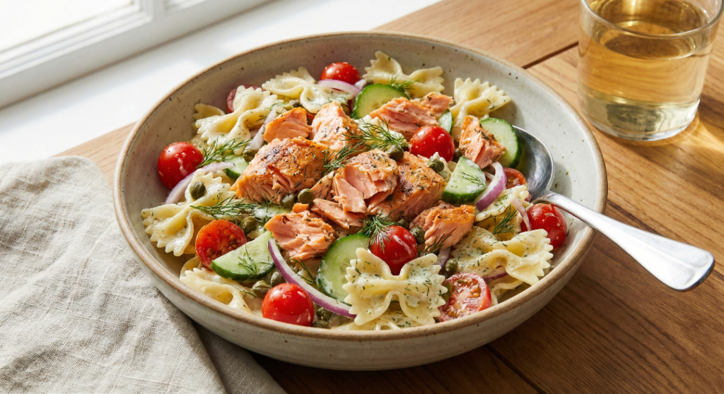 Salmon Pasta Salad
