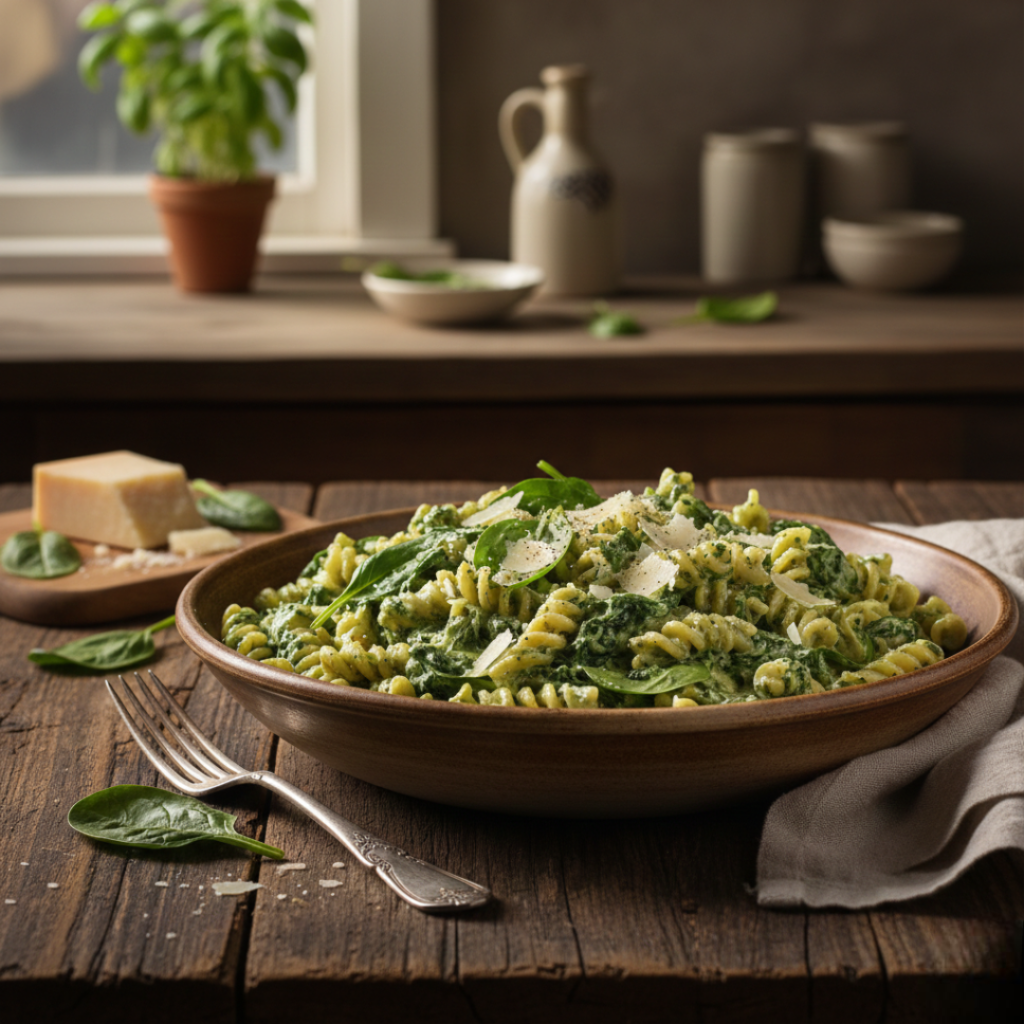 Spinach and Pasta