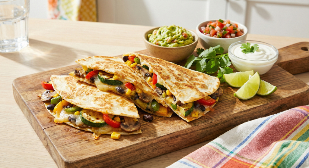 Vegetable Quesadillas
