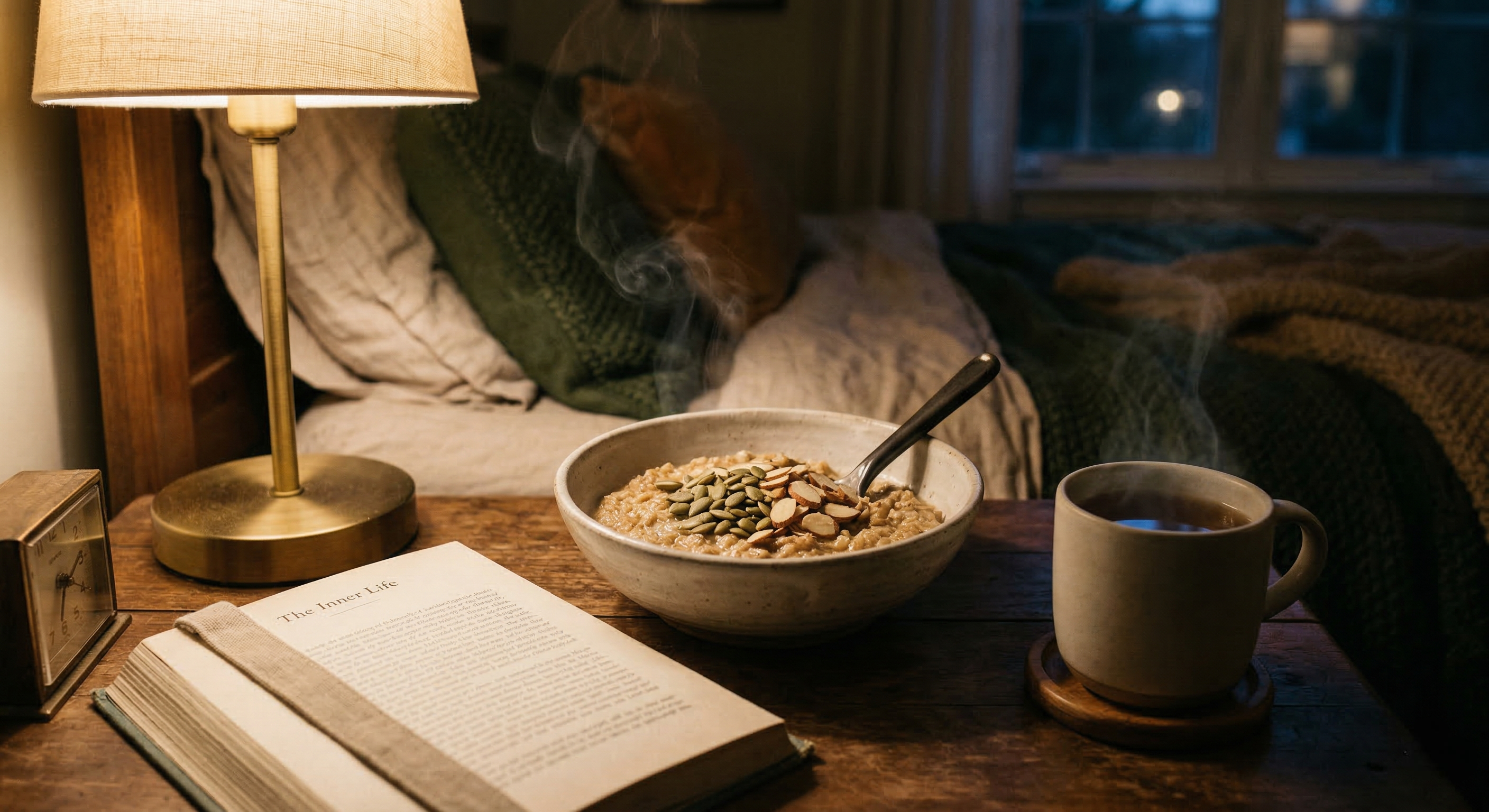 oatmeal healthy night snack high fiber for weight loss