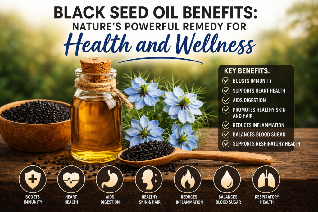 Black Seed Oil Benefits: Nature’s Powerful Remedy for Health and Wellness