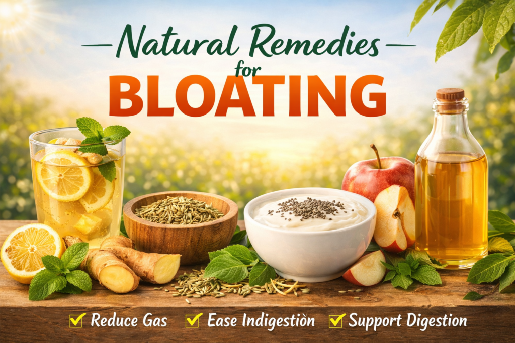 Natural Remedies for Bloating